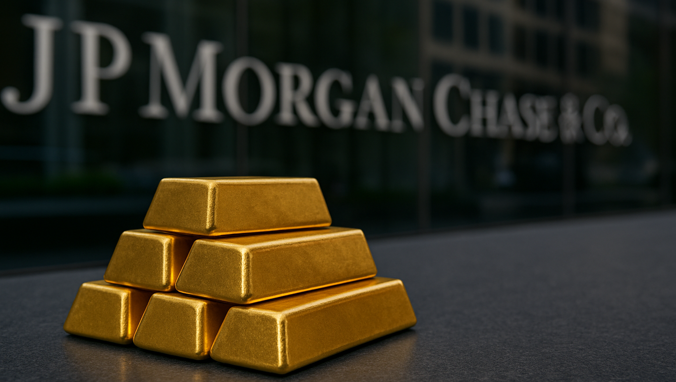 JPMorgan повысил прогноз по золоту: до $6 300 за унцию к концу 2026 года